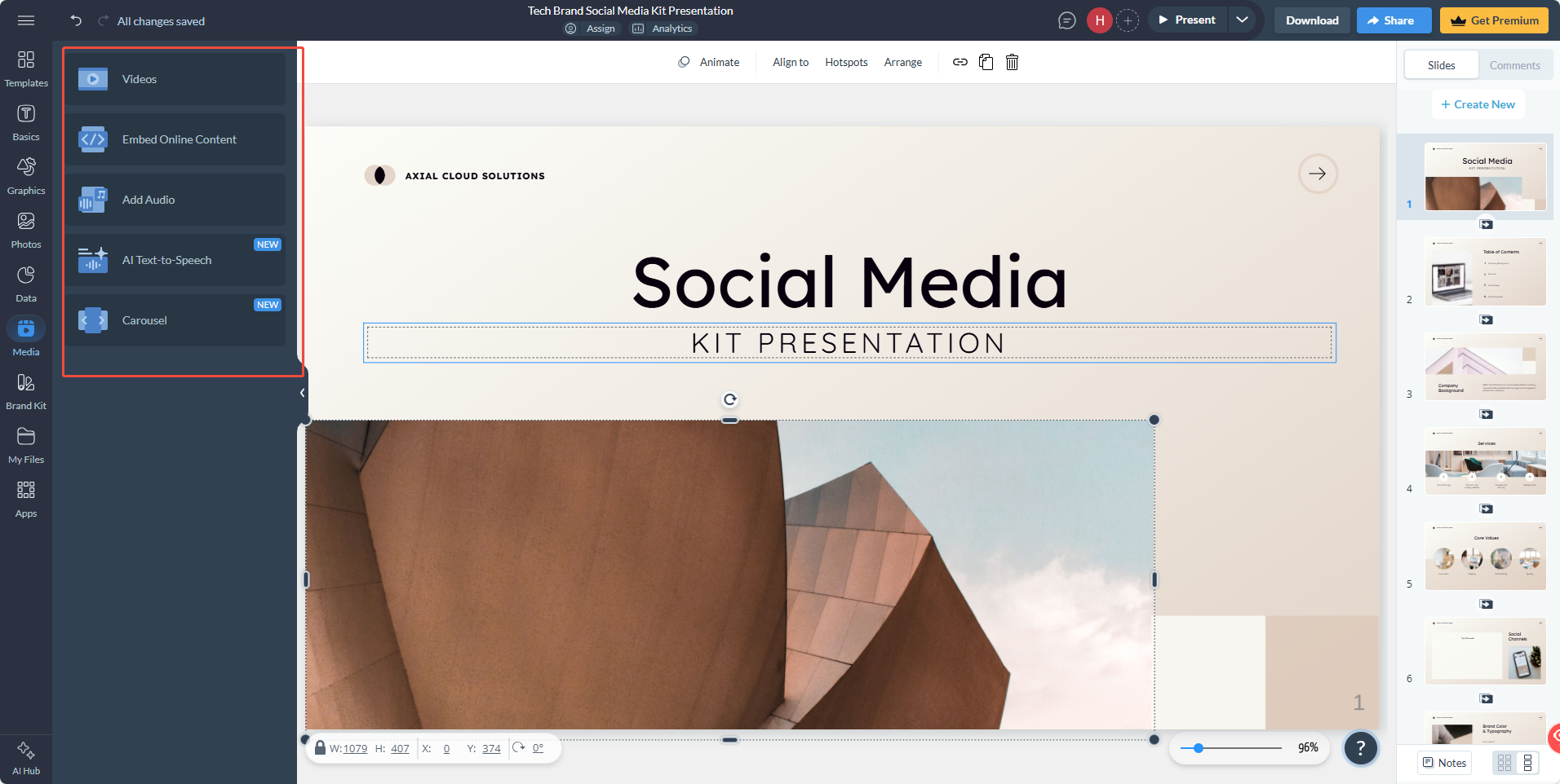 платформа visme