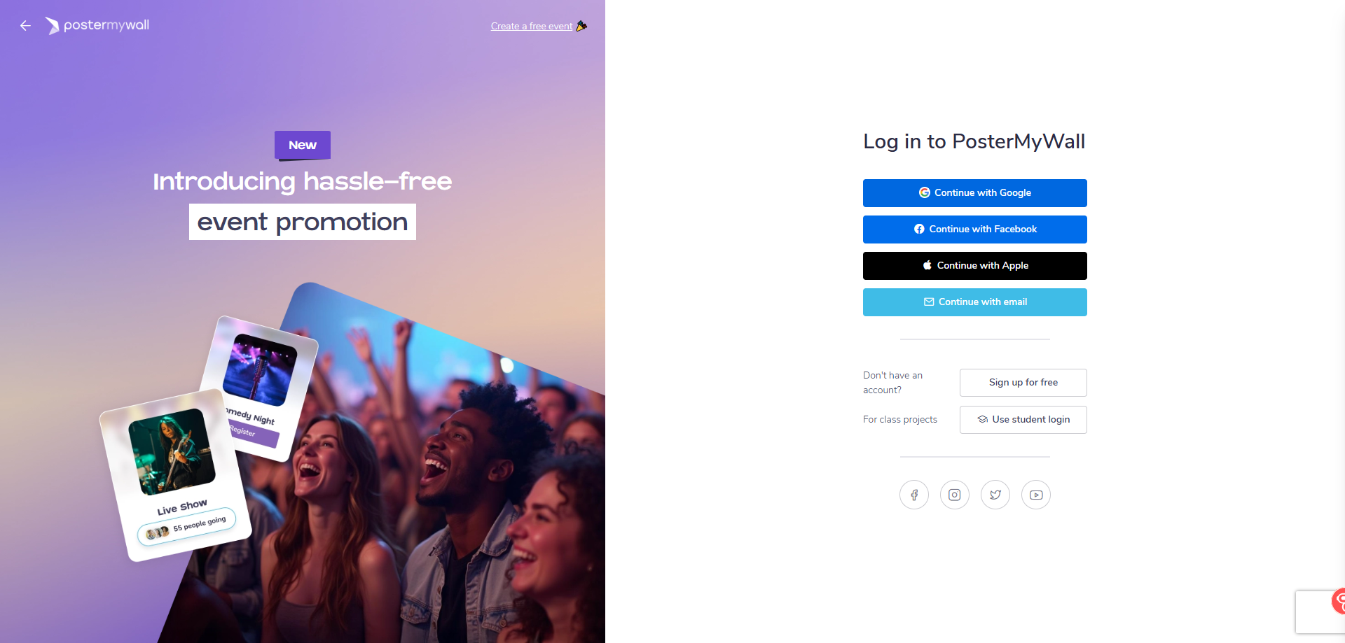 postermywall шаблоны