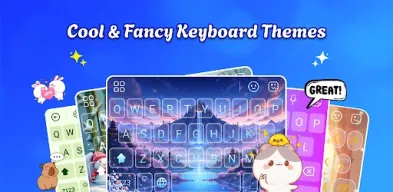 Cool & Fancy Keyboard Themes APK screenshot