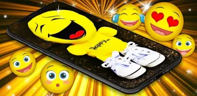 Cute Emoji Live Wallpaper APK screenshot
