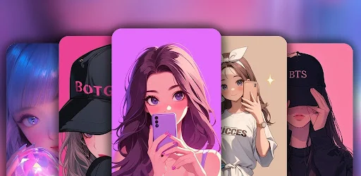 Cute Girly Wallpaper APK screenshot