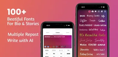 Fonts for Instagram - I Fonts APK screenshot