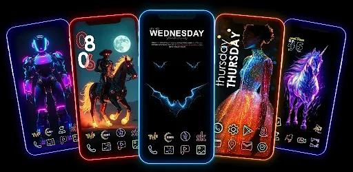 Neon Icon Pack APK screenshot