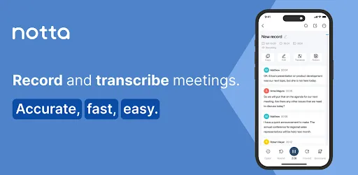 Notta-Transcribe Audio to Text APK screenshot
