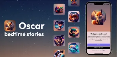 Oscar bedtime story generator APK screenshot