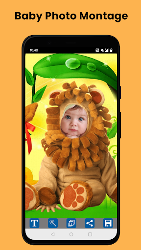 Baby Photo Montage Maker screenshot