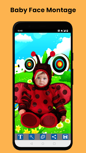 Baby Photo Montage Maker screenshot