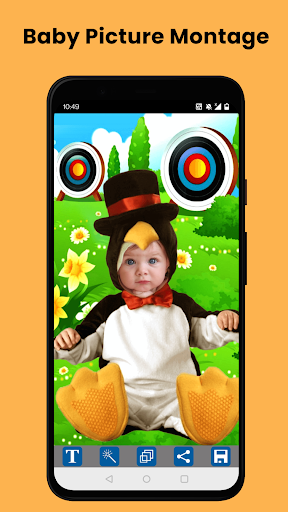 Baby Photo Montage Maker screenshot
