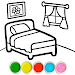 Bedroom Coloring For Kids APK apk