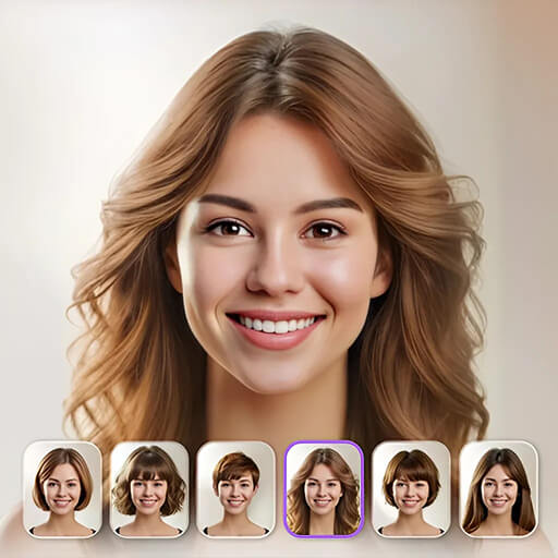 Hairstyles Try On APK apk icon