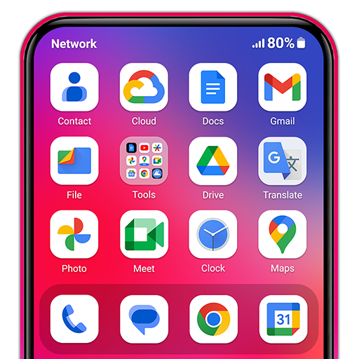 HiPhone Launcher OS Phone:Fast apk icon