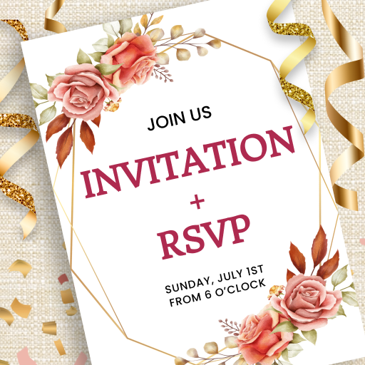 Invitation Maker + RSVP APK apk icon