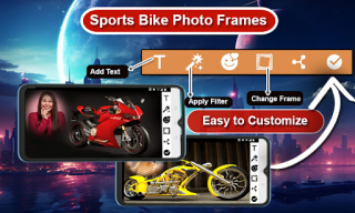 Sports Bike Photo Editor screenshot