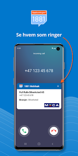 1881 Mobilsøk — Hvem ringer APK screenshot