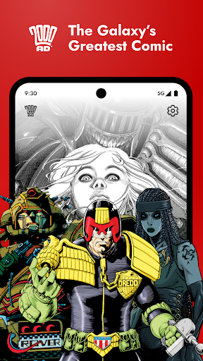 2000 AD Comics and Judge Dredd APK screenshot