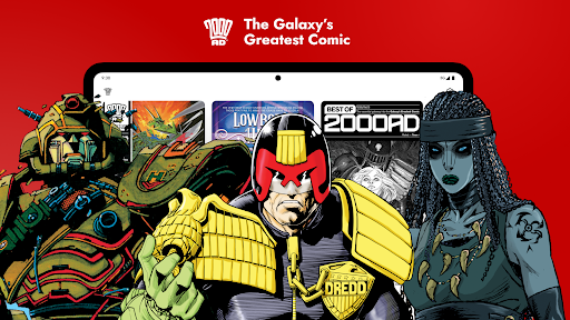 2000 AD Comics and Judge Dredd APK screenshot