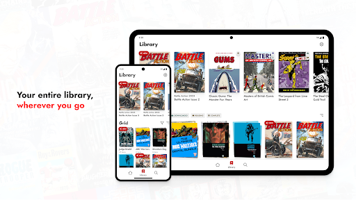 2000 AD Comics and Judge Dredd APK screenshot