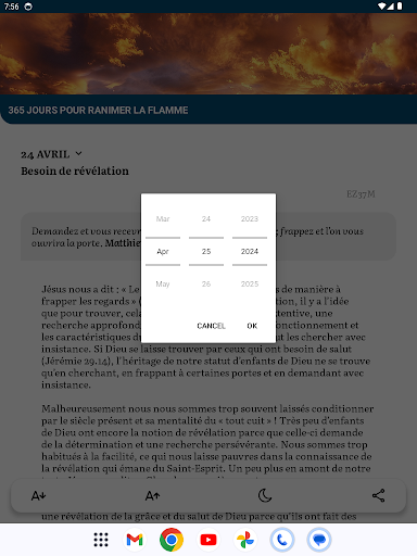 365 j. pour ranimer la flamme APK 14