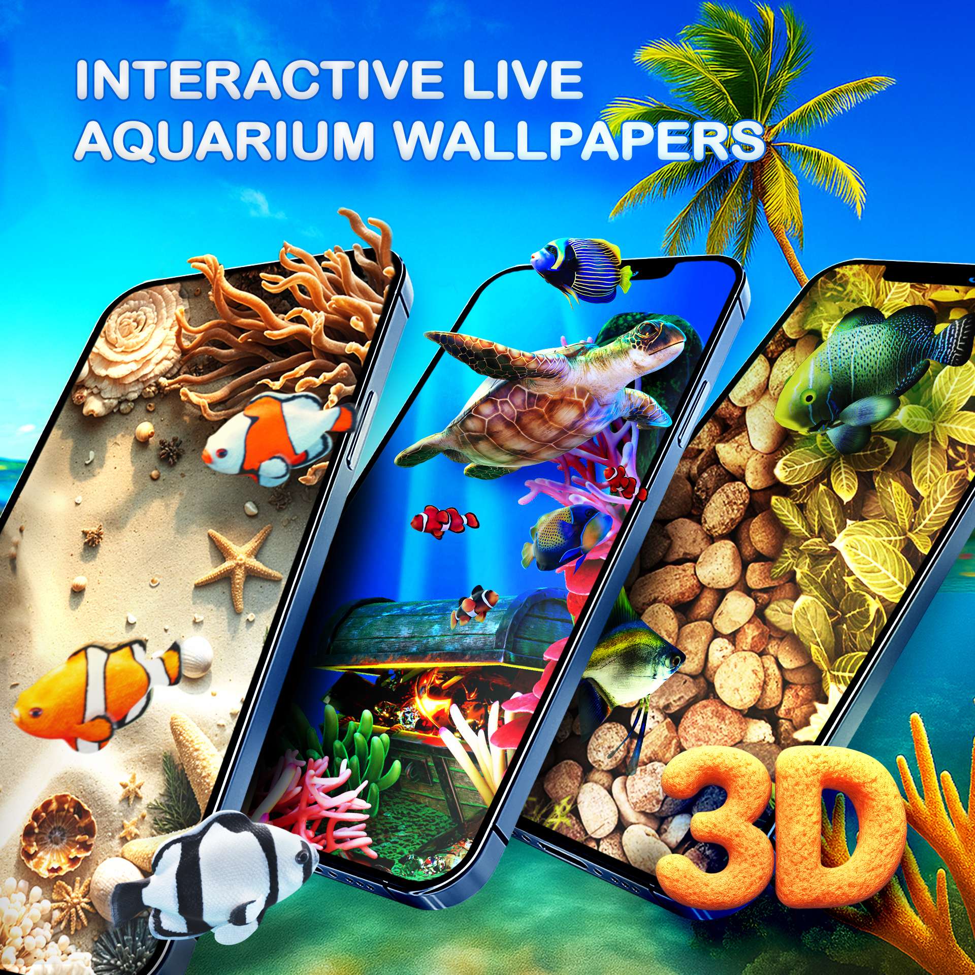 3D Aquarium Live Wallpaper APK screenshot