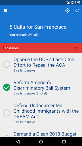 5 Calls: Contact Your Congress APK screenshot