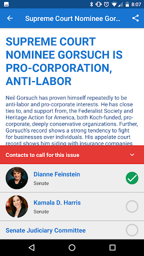 5 Calls: Contact Your Congress APK screenshot