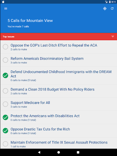 5 Calls: Contact Your Congress APK screenshot