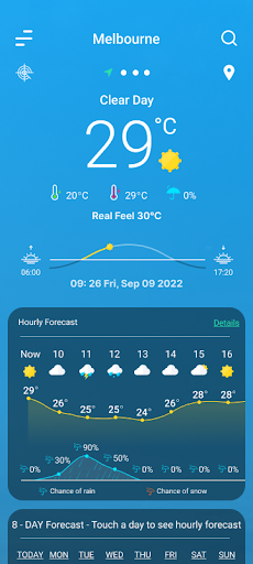 9Weather: Weather forecast APK screenshot