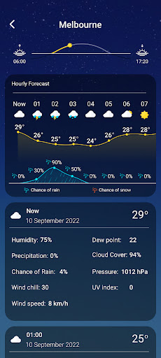 9Weather: Weather forecast APK screenshot