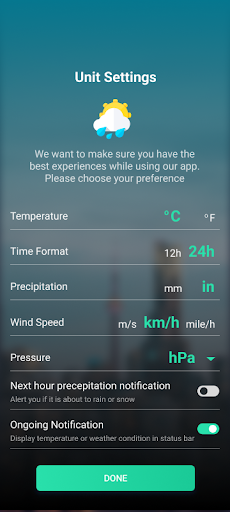 9Weather: Weather forecast APK screenshot