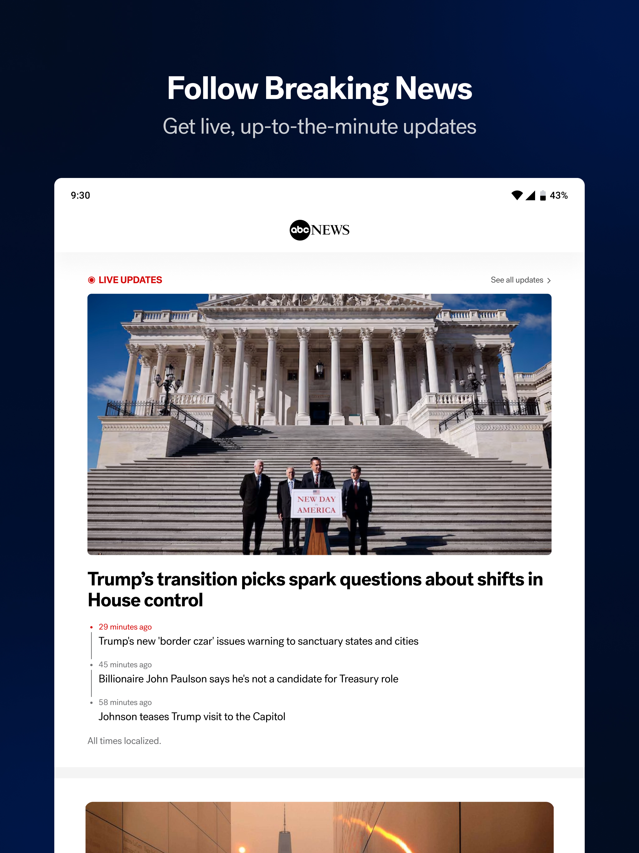 ABC News APK screenshot