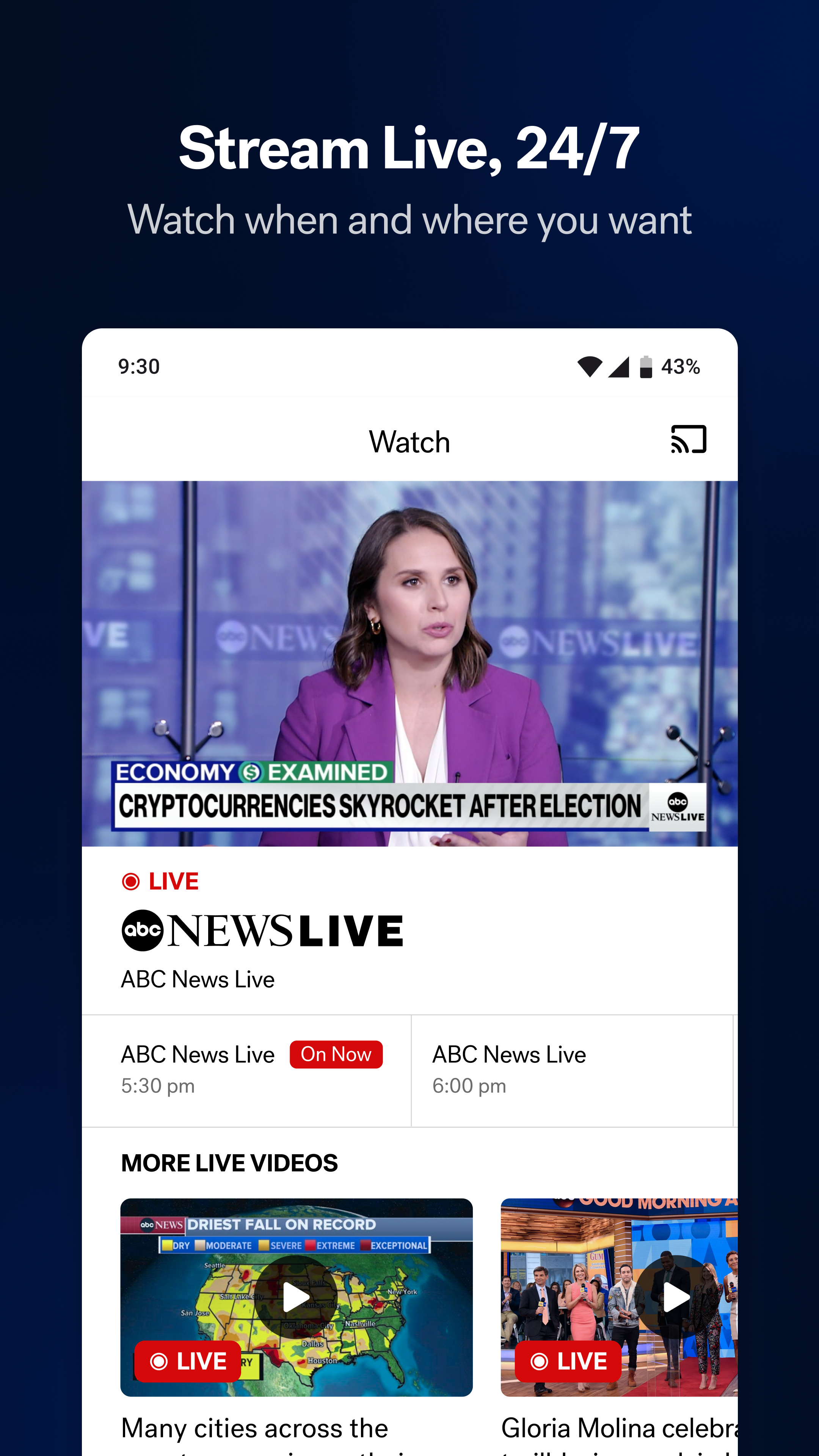 ABC News APK screenshot