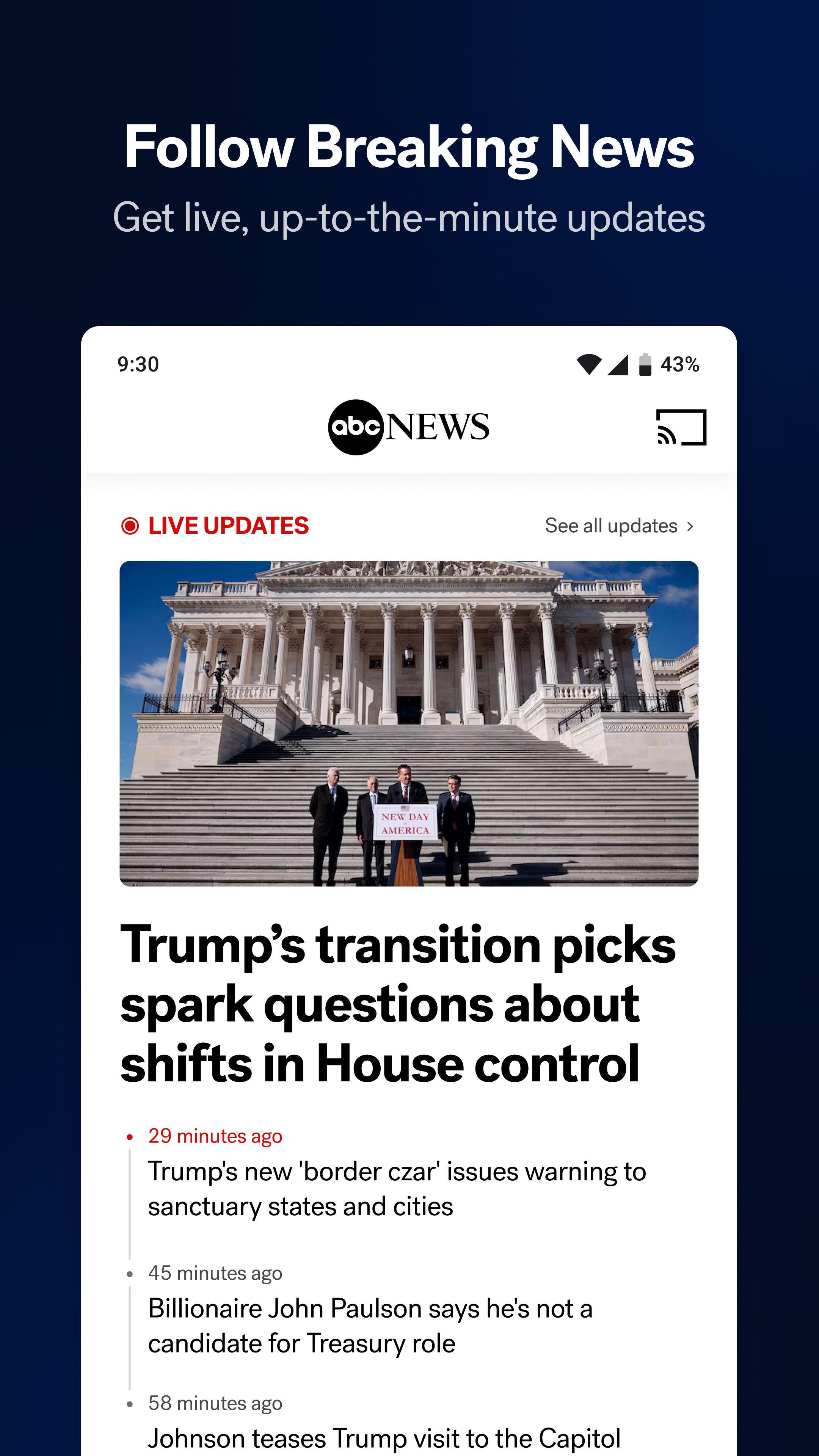 ABC News APK screenshot