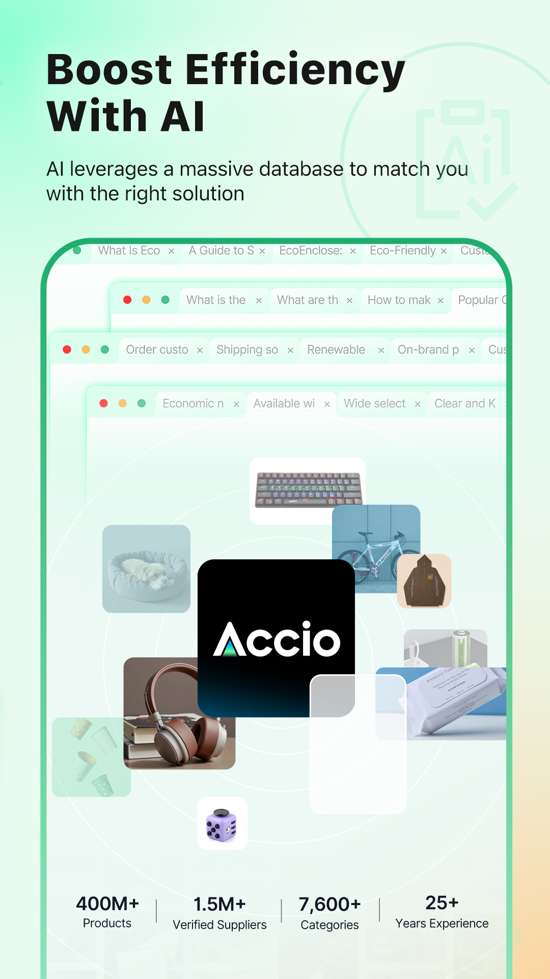 Accio - Alibaba.com AI Agent APK screenshot