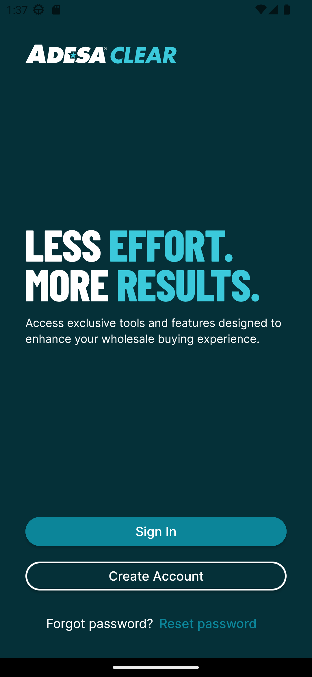 ADESA APK screenshot