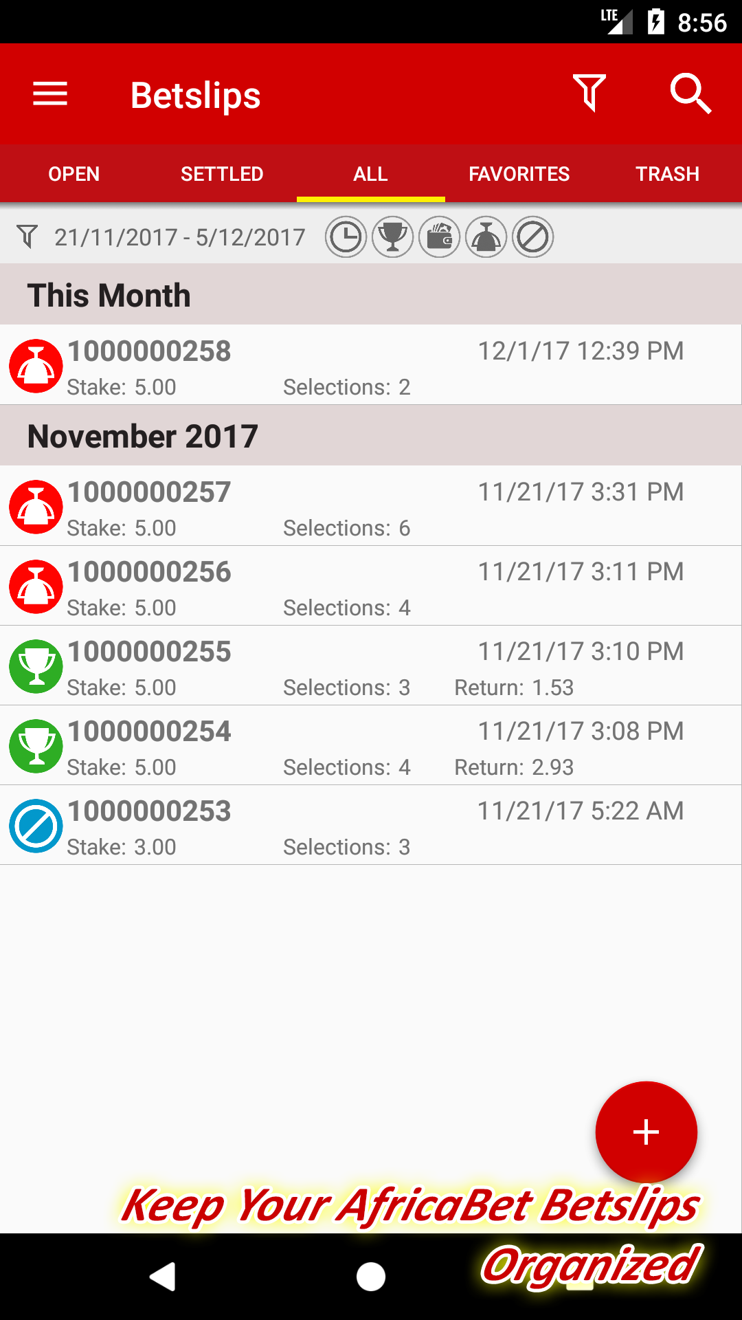 AfricaBet Zimbabwe APK screenshot