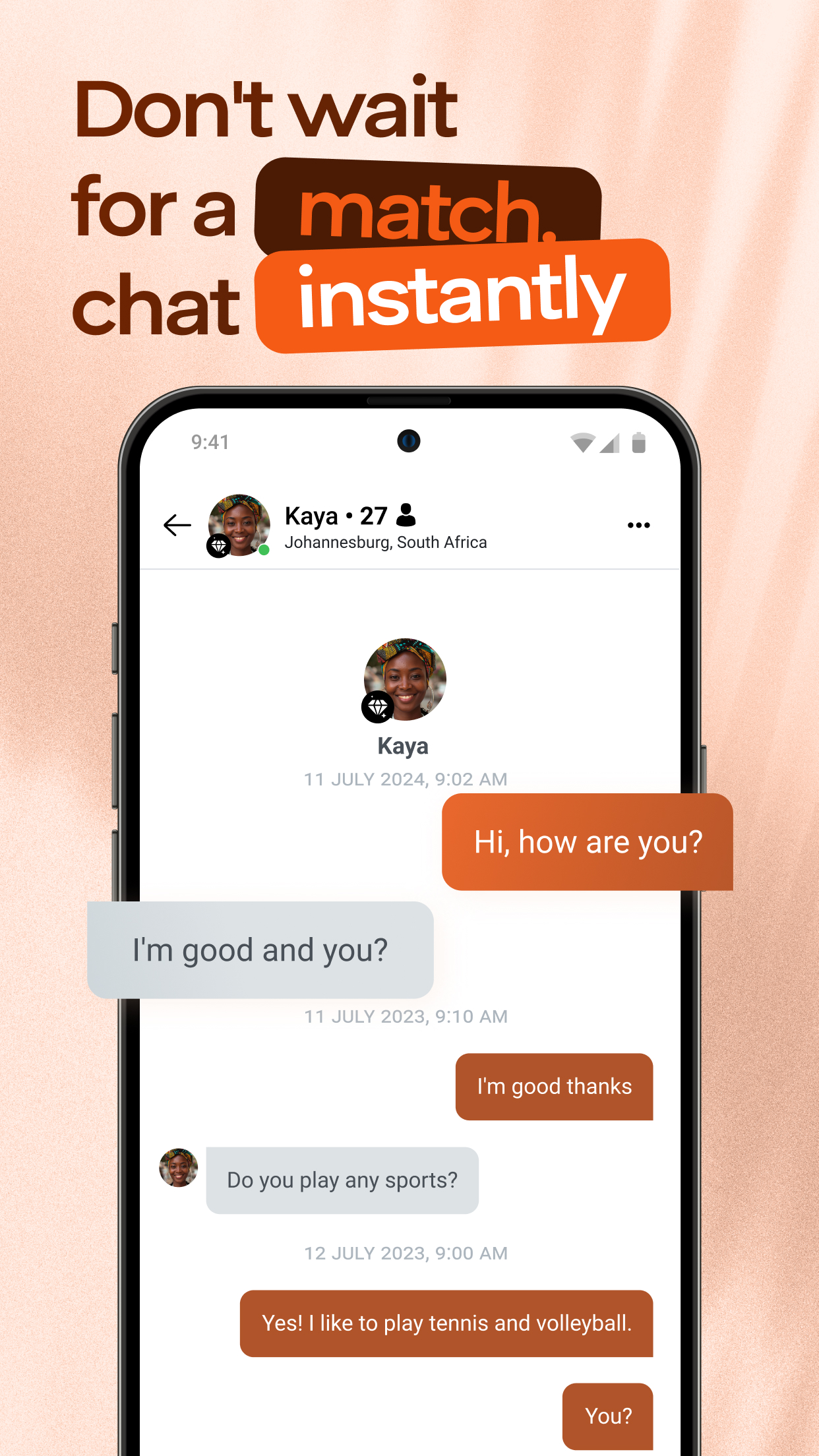 AfroIntroductions APK screenshot