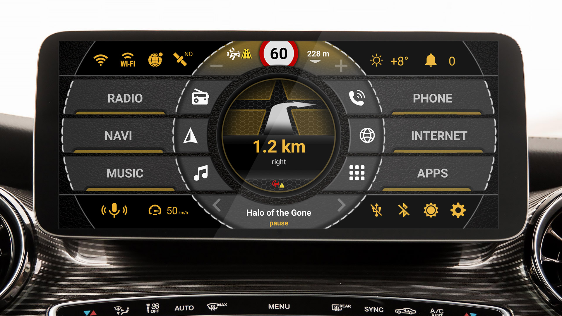 AGAMA Car Launcher APK screenshot