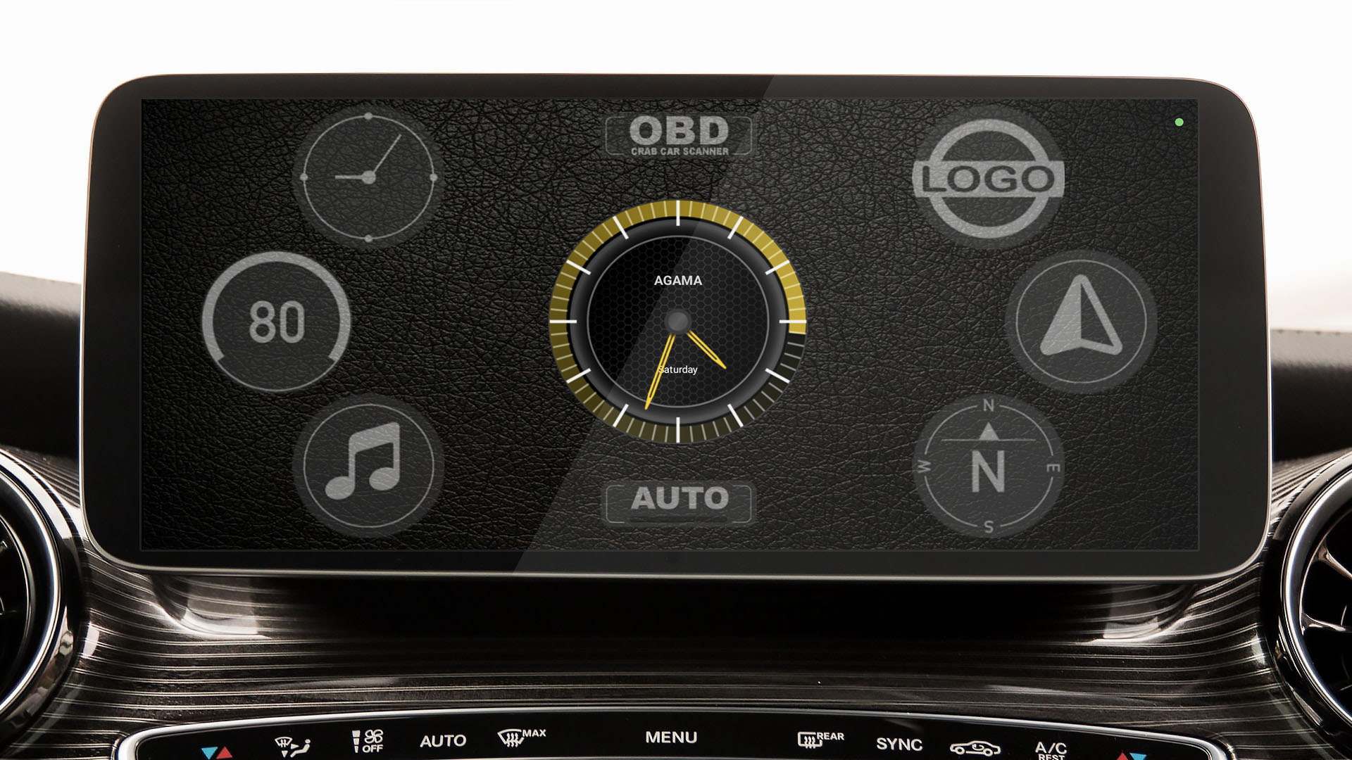 AGAMA Car Launcher APK screenshot