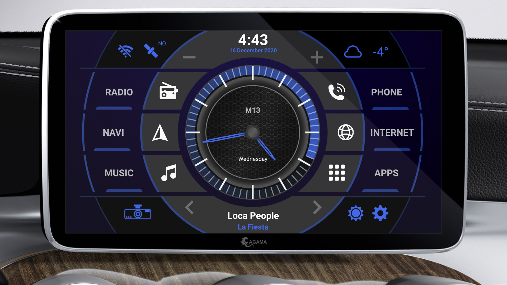 AGAMA Car Launcher APK screenshot