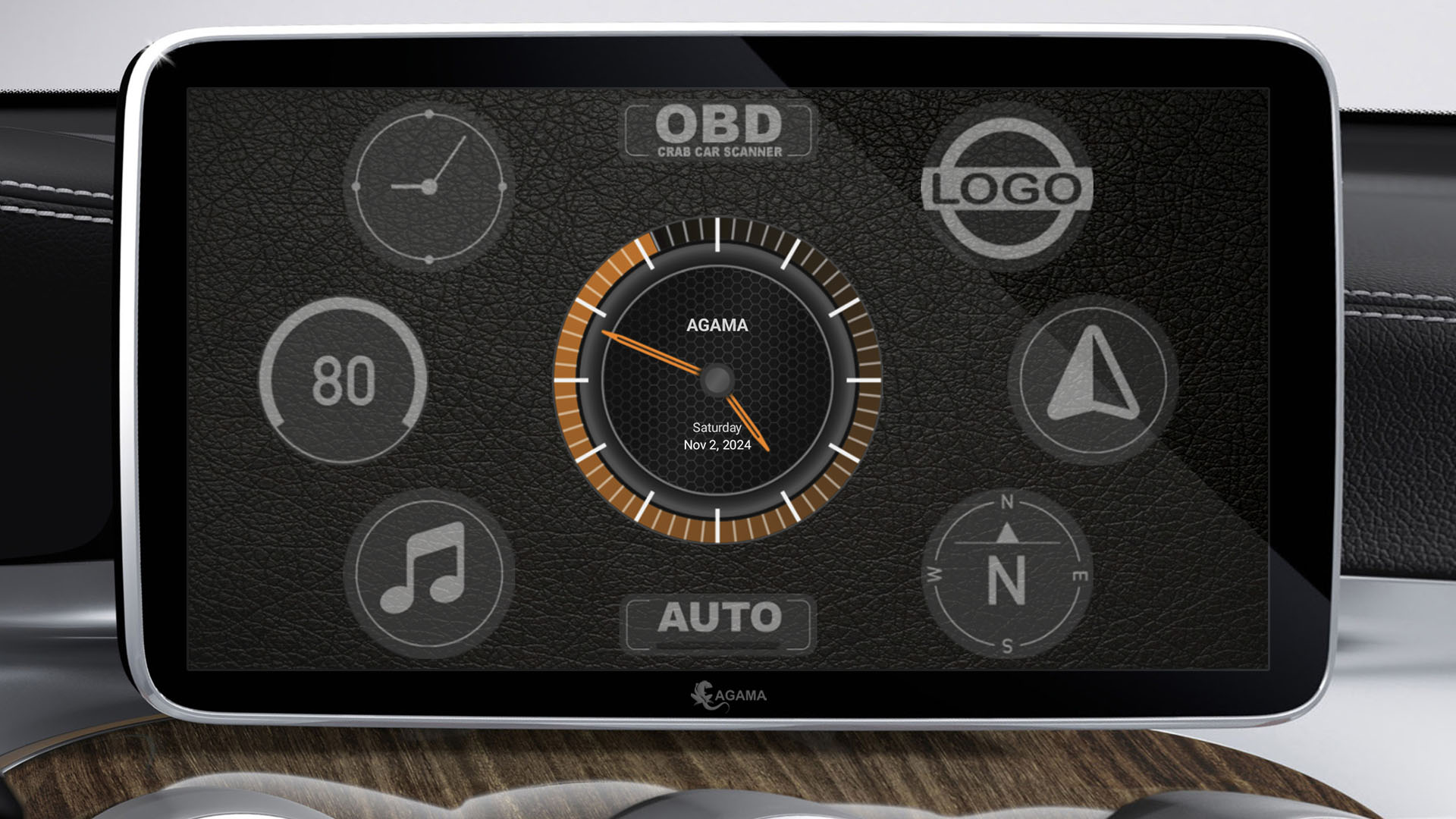 AGAMA Car Launcher APK screenshot
