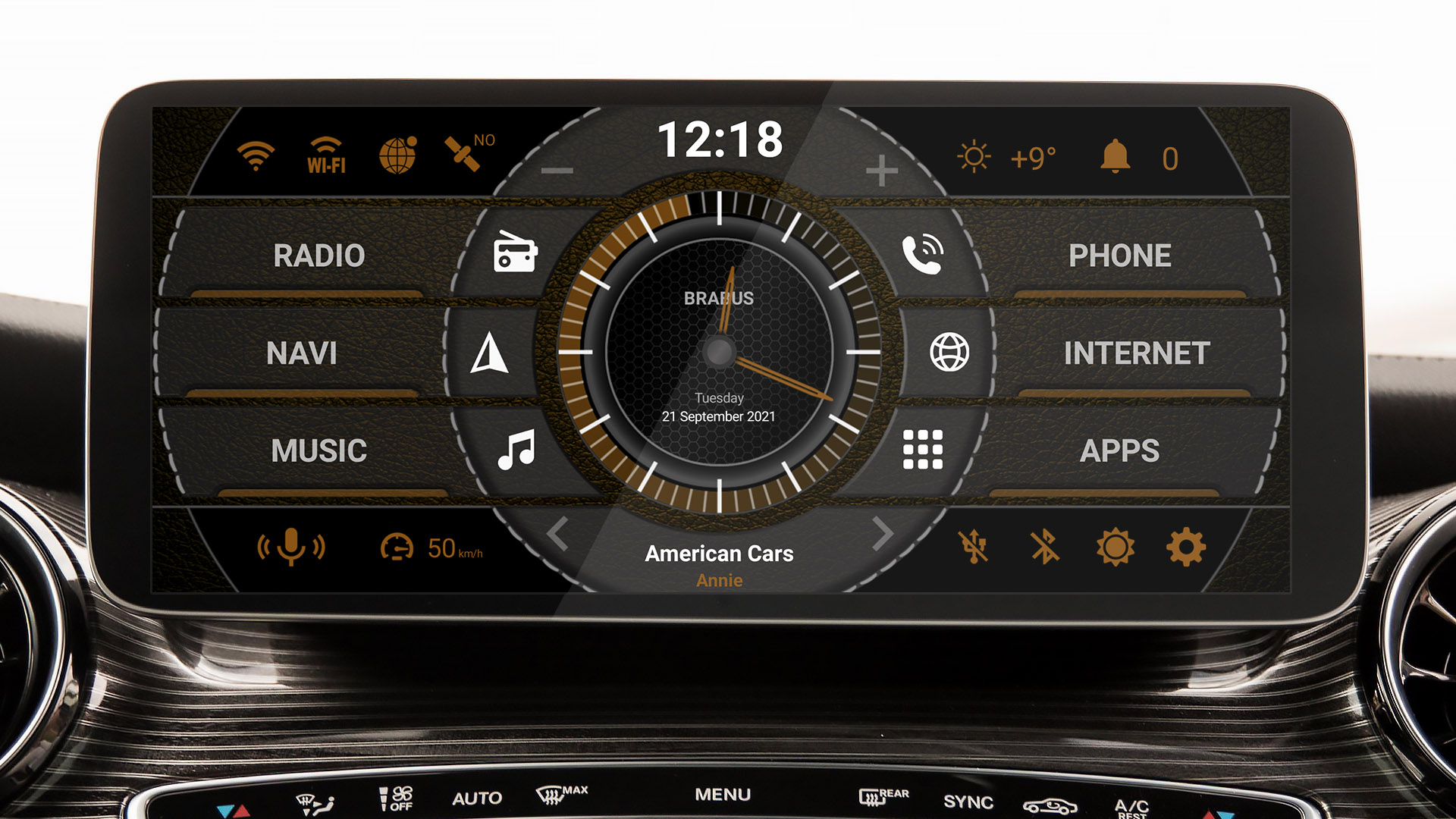 AGAMA Car Launcher APK screenshot