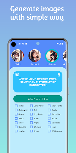 AI Anime APK screenshot