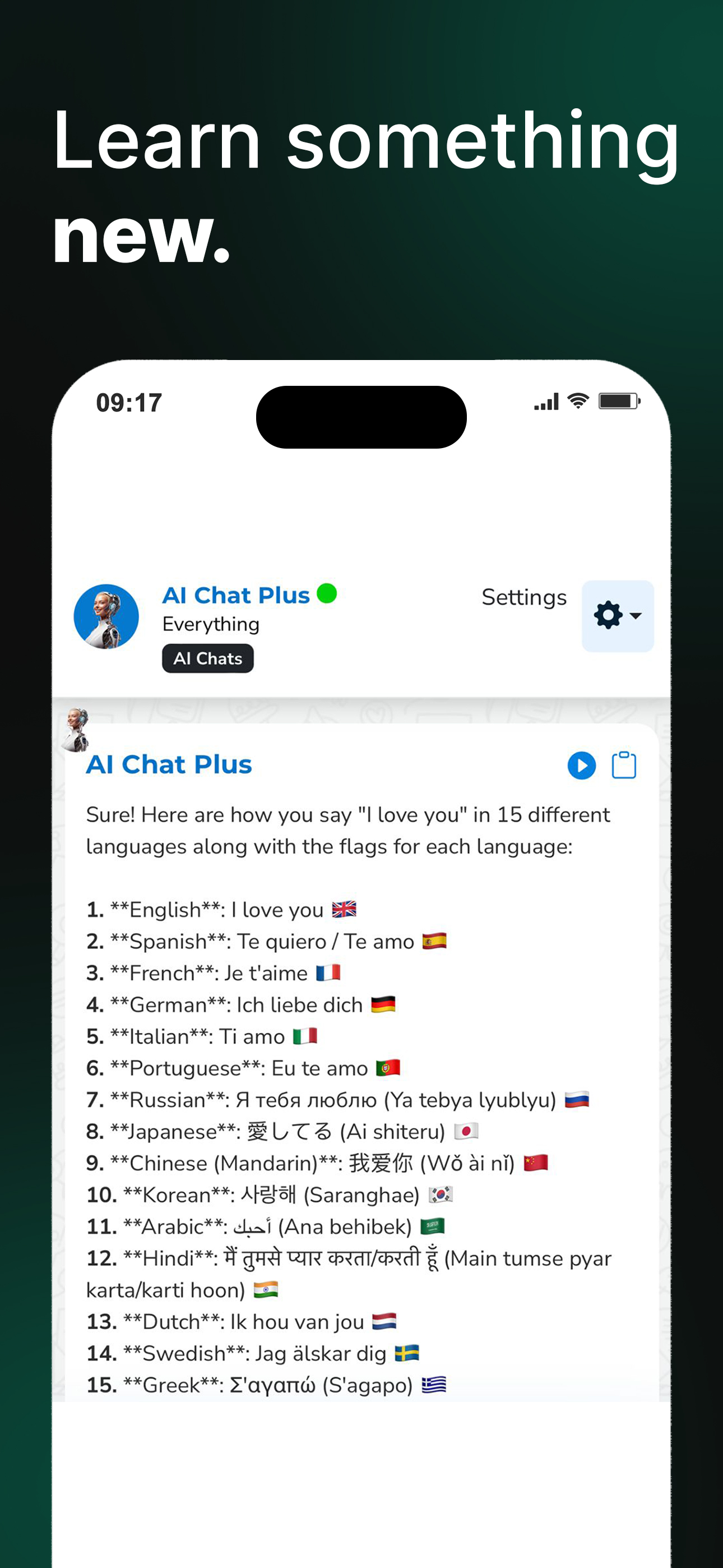 AI Chat App - AI Chat bot APK screenshot
