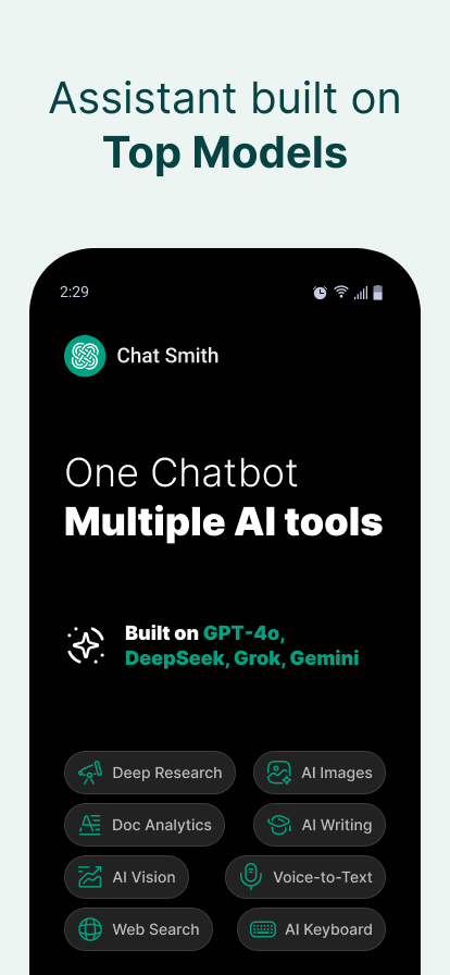 AI Chat Smith Smart Assistant APK screenshot