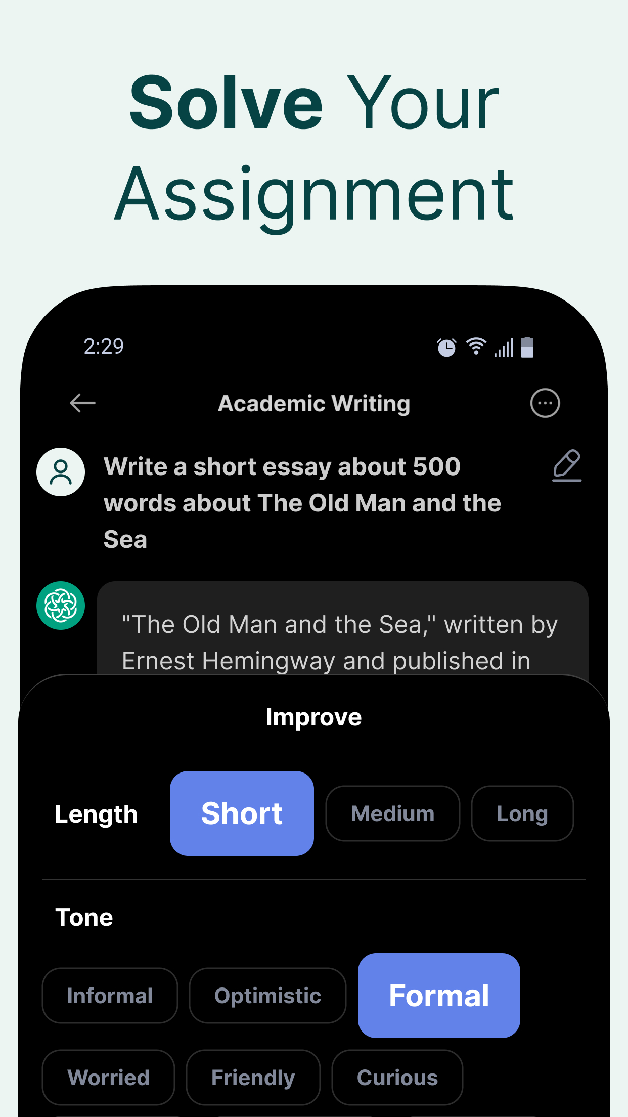 AI Chat Smith Smart Assistant APK screenshot