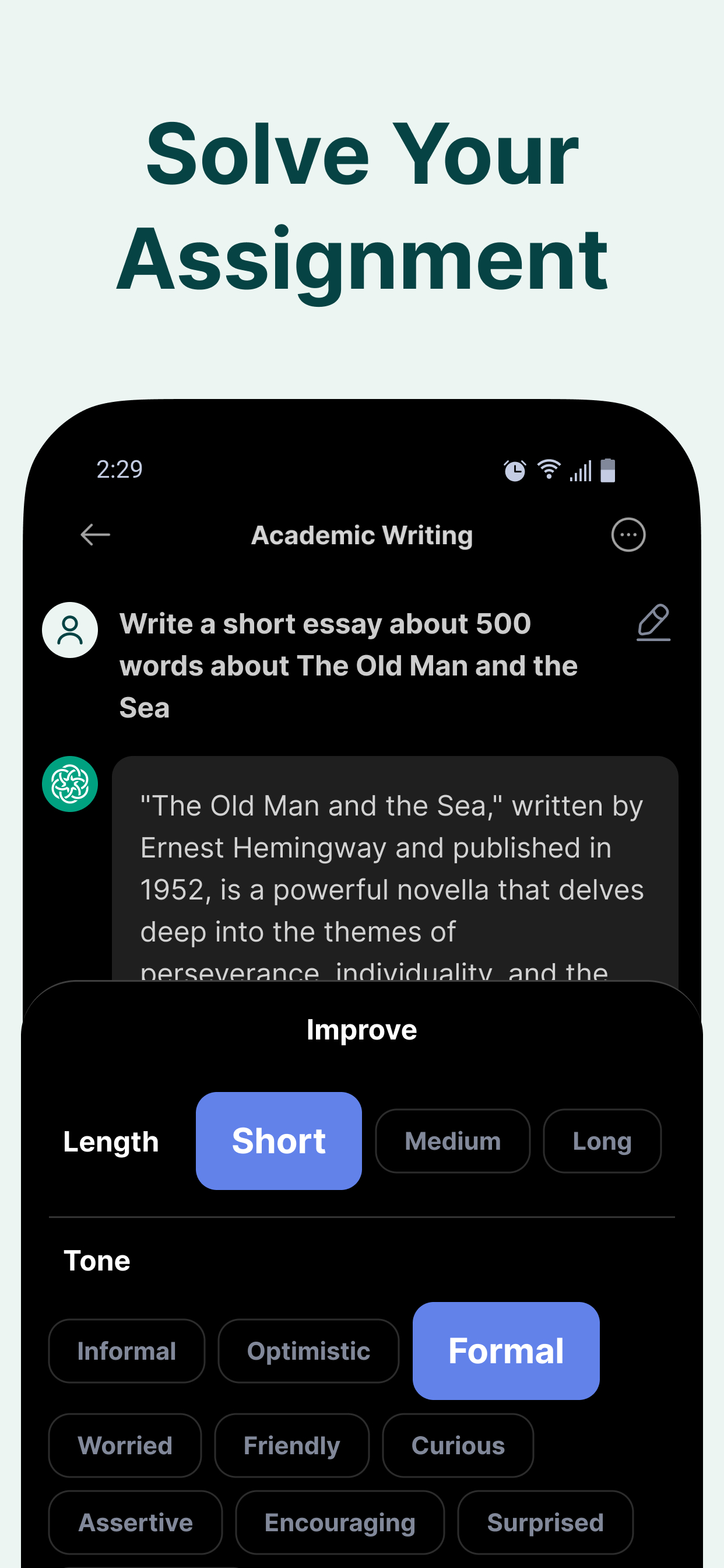 AI Chat Smith Smart Assistant APK screenshot