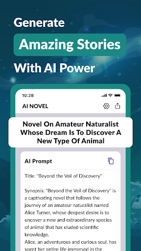 AI Novel Generator-Novel Maker APK screenshot