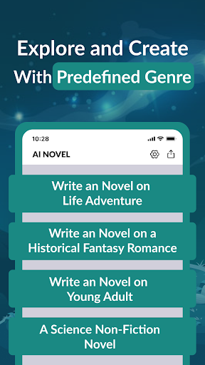 AI Novel Generator-Novel Maker APK screenshot