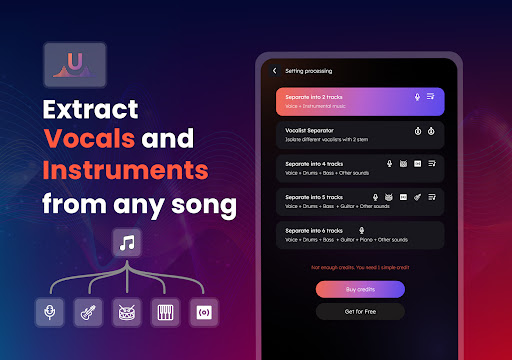 AI Vocal Remover - unmix APK screenshot