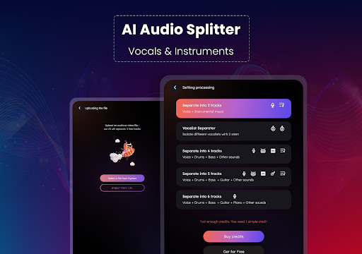AI Vocal Remover - unmix APK screenshot